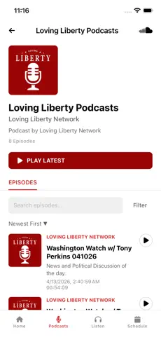 Loving Liberty app preview